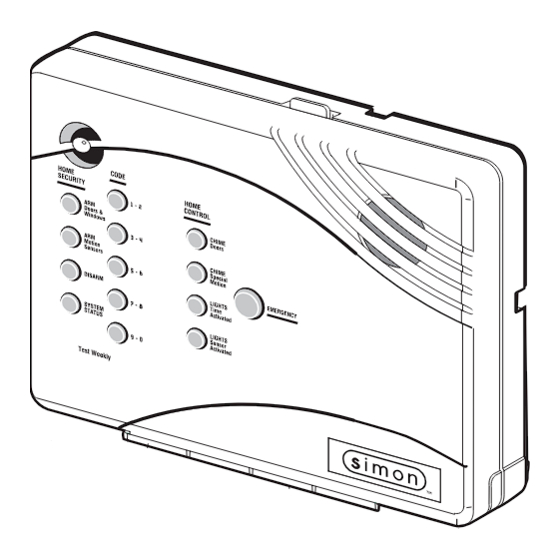 Simon  Installation Instructions Manual