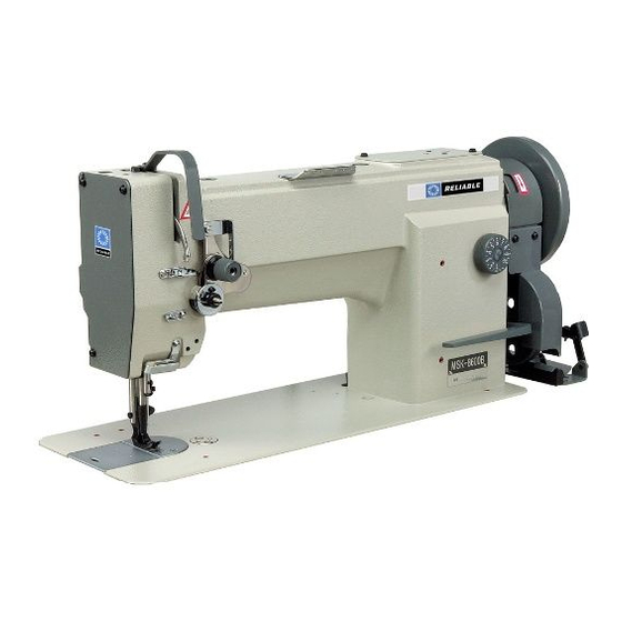 Reliable MSK-8600B Instruction Manual
