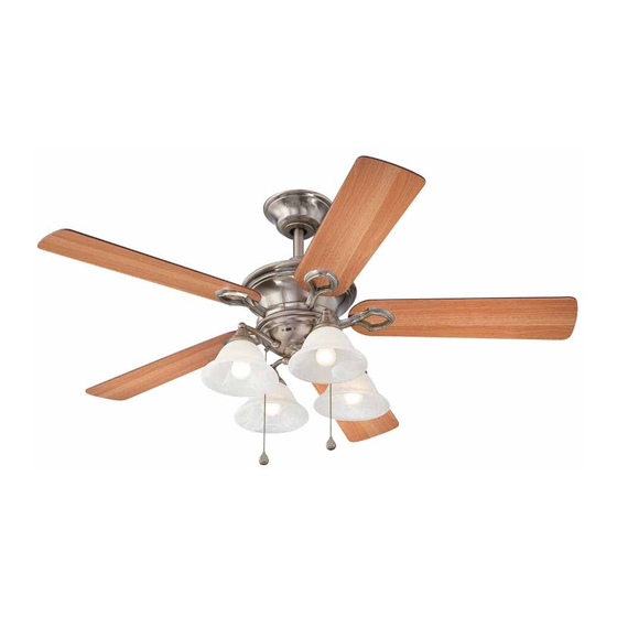 Harbor Breeze BELLHAVEN II E-BLHII52VPW5C4S Installation Manual