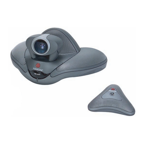 Polycom VSX VSX 6000 Setting Up