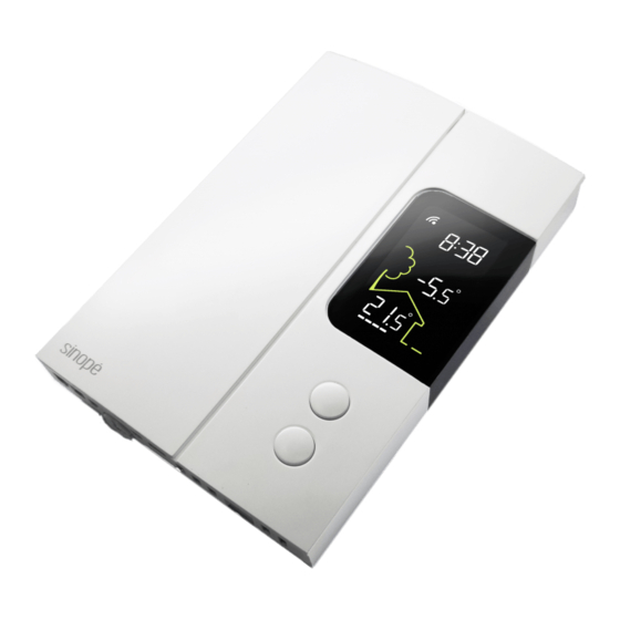 Sinope TH1120RF-3000 Manual