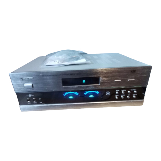 auna AV1 AMP-EQ Manual
