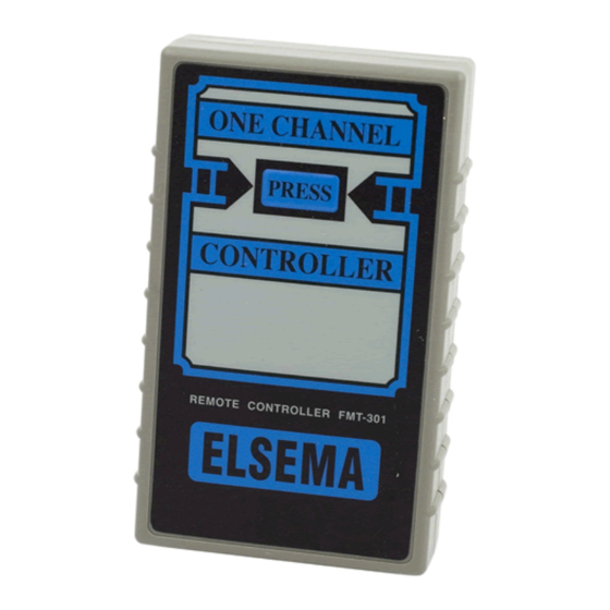 Elsema FMT-301 Manual