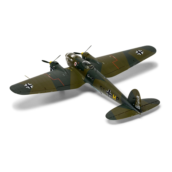 Eduard He 111P-2 bomb bay Quick Start Manual