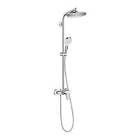 Hans Grohe Crometta S 240 1jet Showerpipe 27269000 Instructions For Use/Assembly Instructions