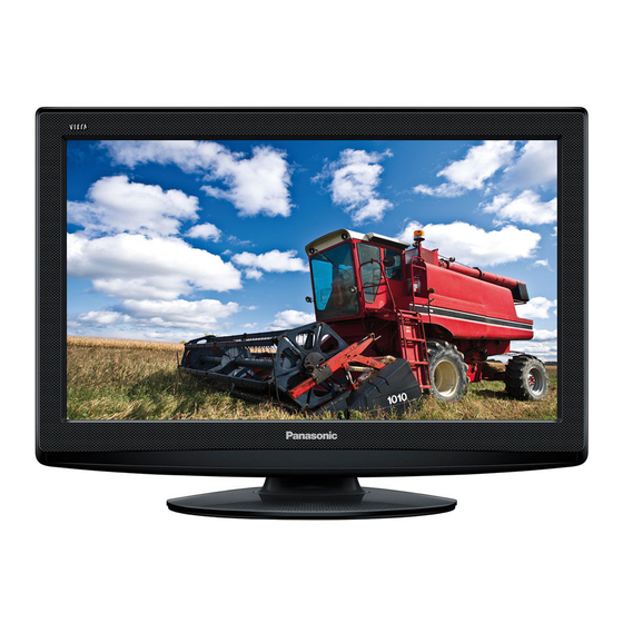 Panasonic VIERA TC-L22X2 Operating Instructions Manual