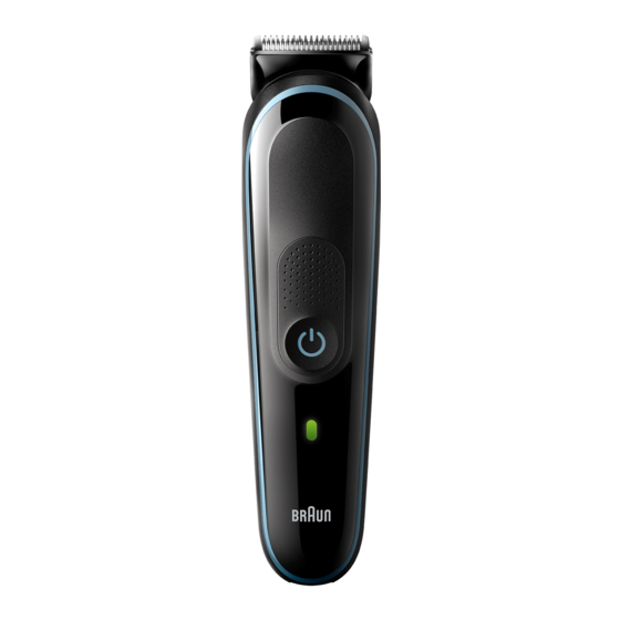 Braun MGK5365 Manual