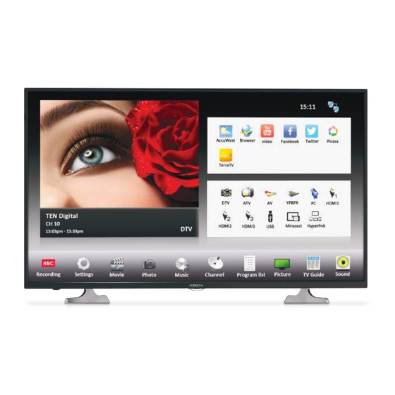 Hitachi VZ556100 Owner's Manual