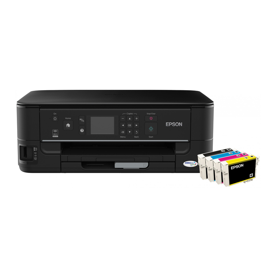 Epson Stylus Office SX525WD Startup Manual