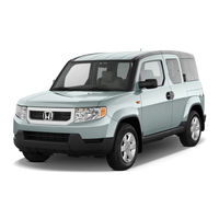 Honda 2009 Element Owner's Manual