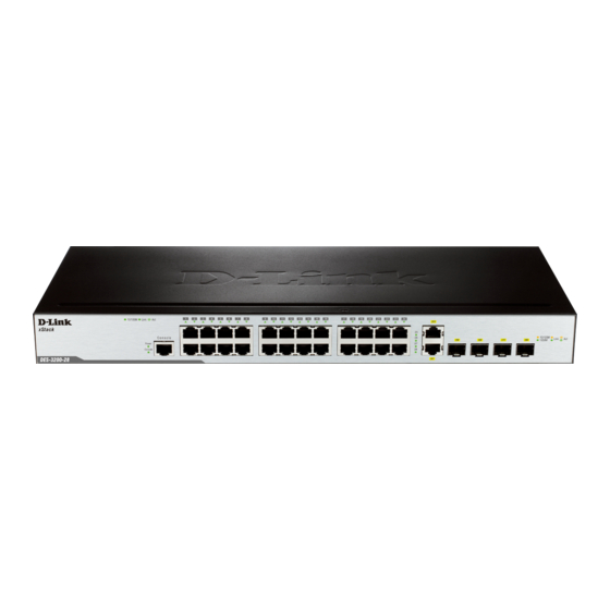 D-Link xStack DES-3200 Series Reference Manual