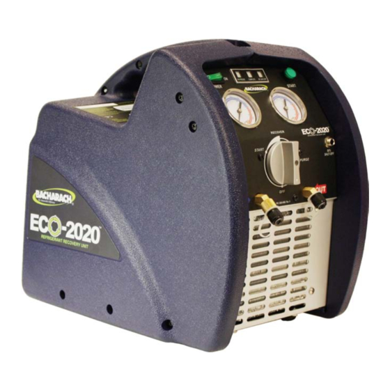 Bacharach eco-20202 User Manual