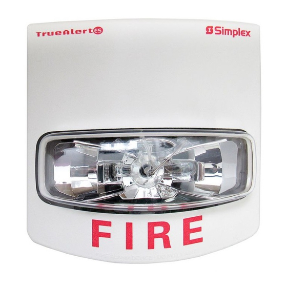 SIMPLEX 49VO-WRF FIRE ALARM INSTRUCTIONS | ManualsLib