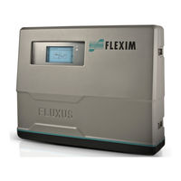 Flexim FLUXUS WD Operating	 Instruction