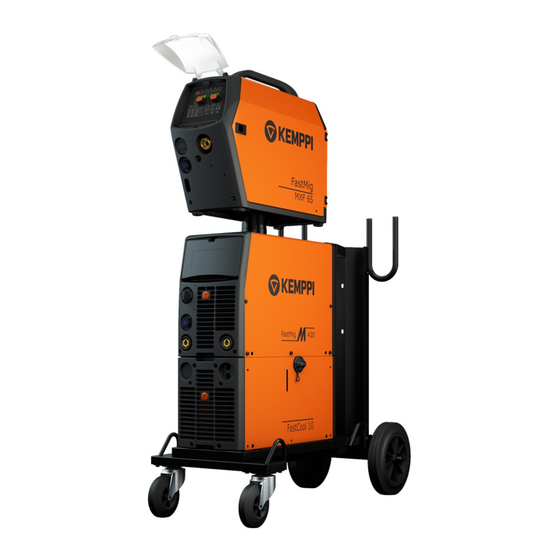 Kemppi MR 300 Quick Manual