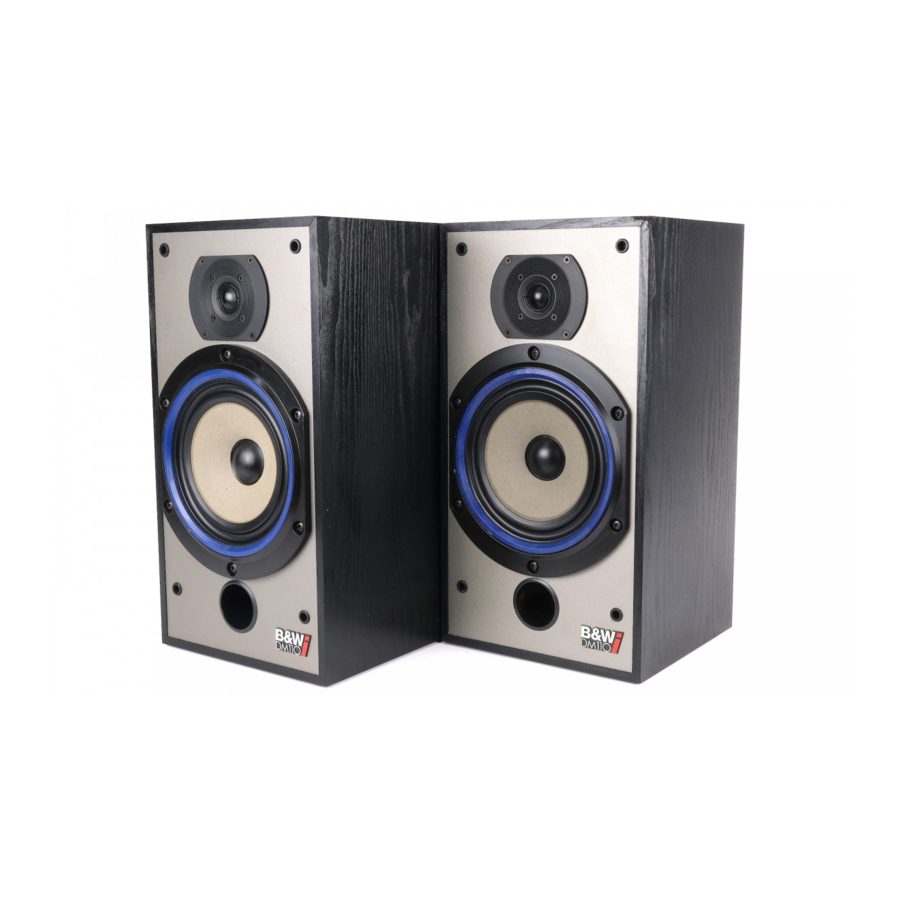 Bowers & Wilkins DM110i Specifications