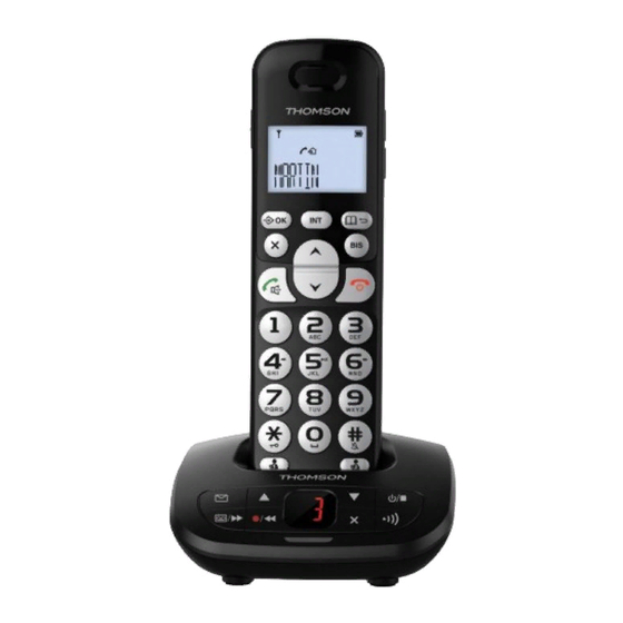 THOMSON TH-546DRBLK Important Safety Instructions Manual