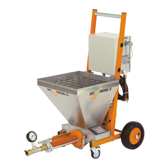 PFT SWING II Operating Manual