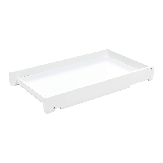 OBaby Cot Top Changer Instructions Manual