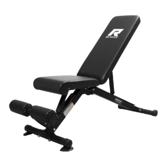 RITFIT PWB01A Owner's Manual & Assembly Instructions