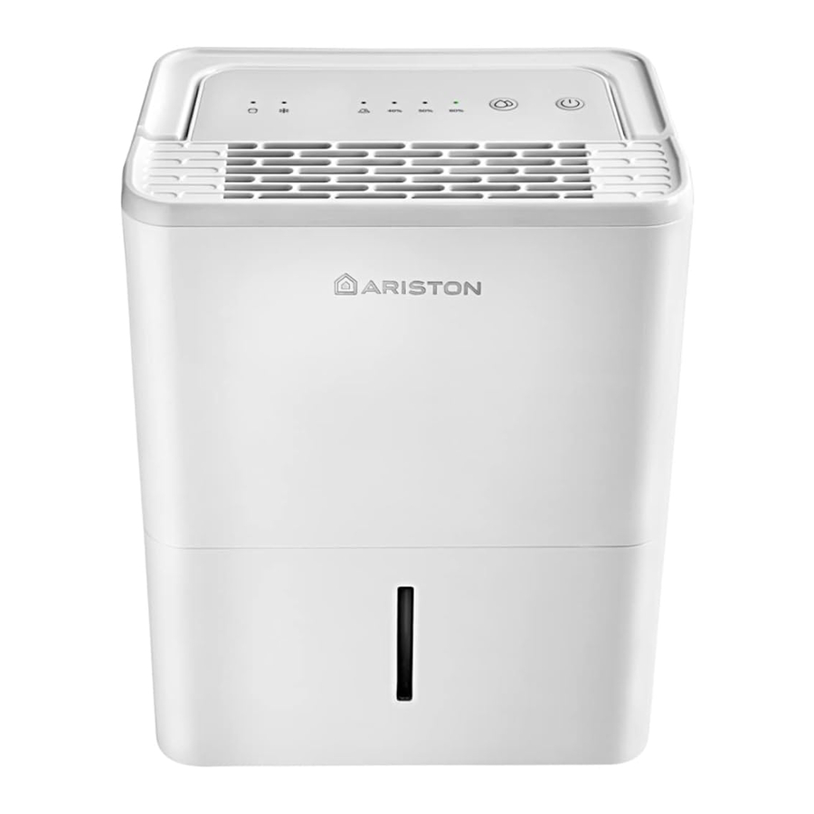 Ariston Deos 12 - DEHUMIDIFIER Manual