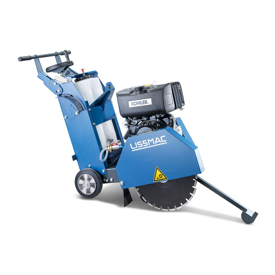 Lissmac COMPACTCUT 202 D Operating Instructions Manual