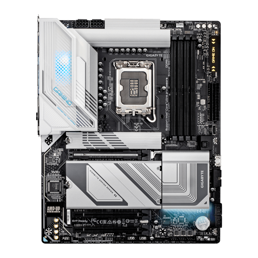 Gigabyte Z890 GAMING X WIFI7 Manual
