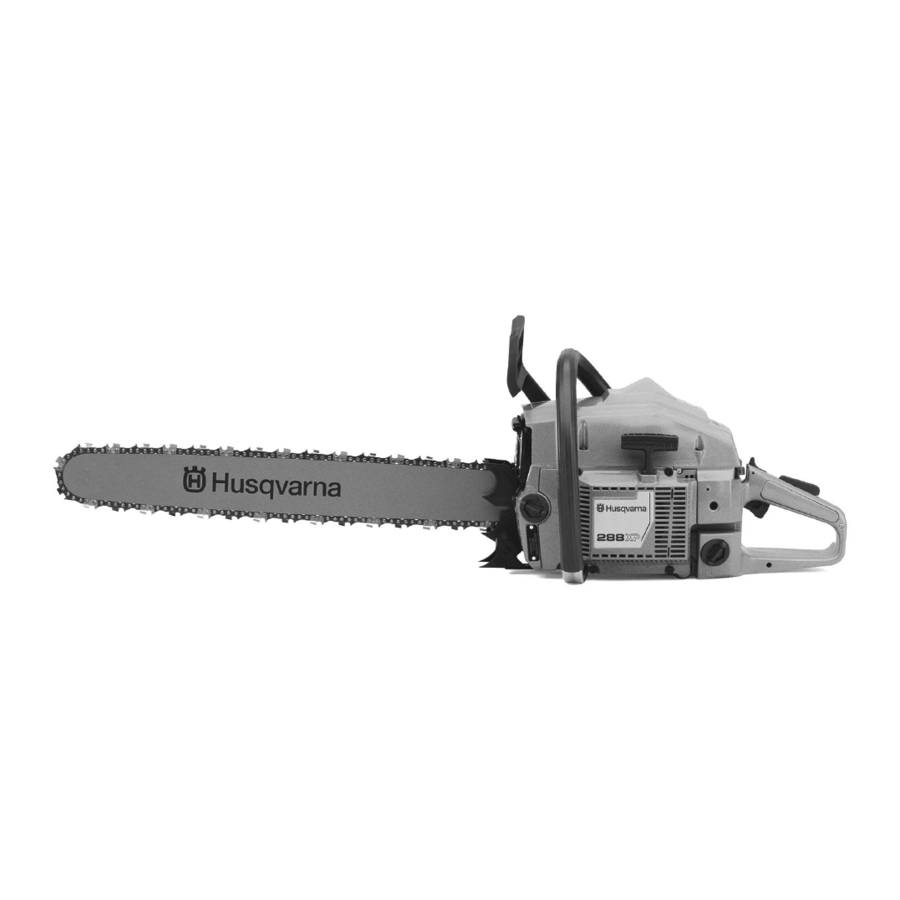 Husqvarna 288XP, 288XP Lite Operator's Manual