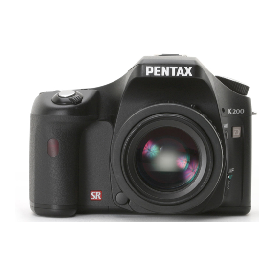 Pentax K200D Service Manual