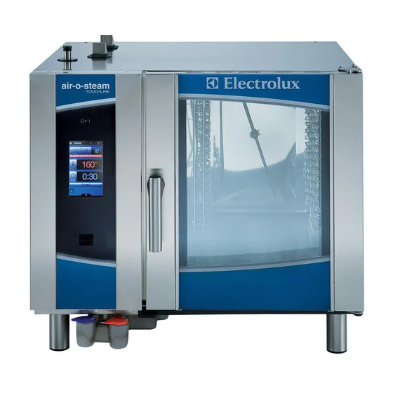 Electrolux Air-O-Steam - Touch Control 10-1/1 Cleaning And Maintenance Manual