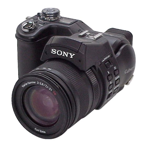 Sony DSC-F828 Service Manual