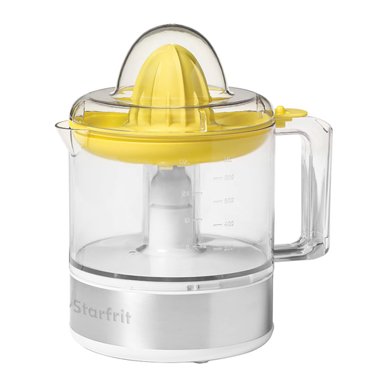 STARFRIT 024740 Electric Citrus Juicer Manuals