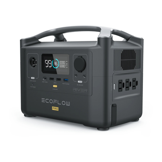 EcoFlow RIVER 600 PRO User Manual
