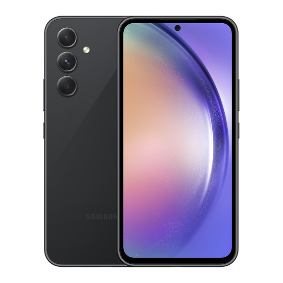 Samsung Galaxy A54 5G Quick Start Manual