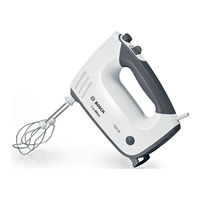 Bosch ErgoMixx MFQ37 Series Information For Use