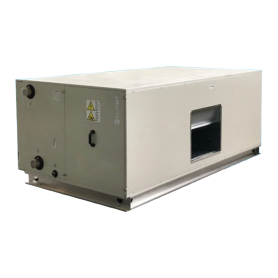 CLIVET SAHU 01 Manual For Installation, Use And Maintenance