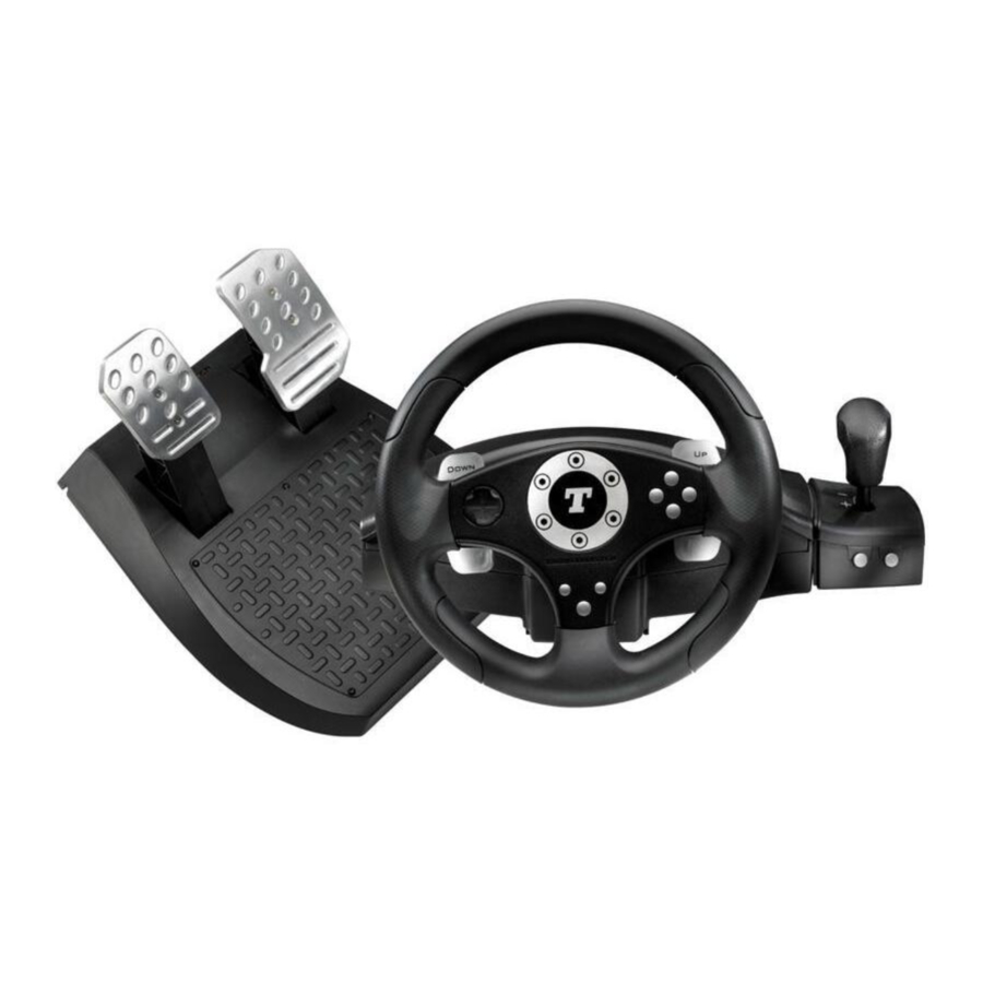 Thrustmaster RGT Force Feedback Pro - Racing Wheel Manual