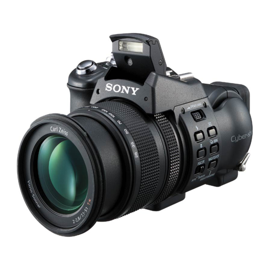 Sony DSC-F828 Manual