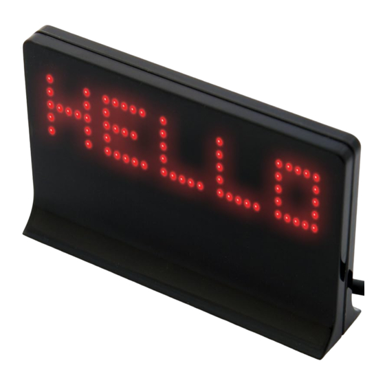 Dream Cheeky LED Message Board Instructions For Use And Installation