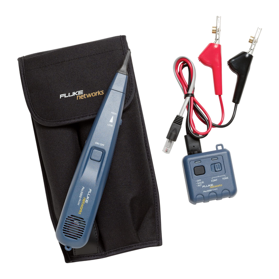 FLUKE PRO3000 USER MANUAL Pdf Download ManualsLib