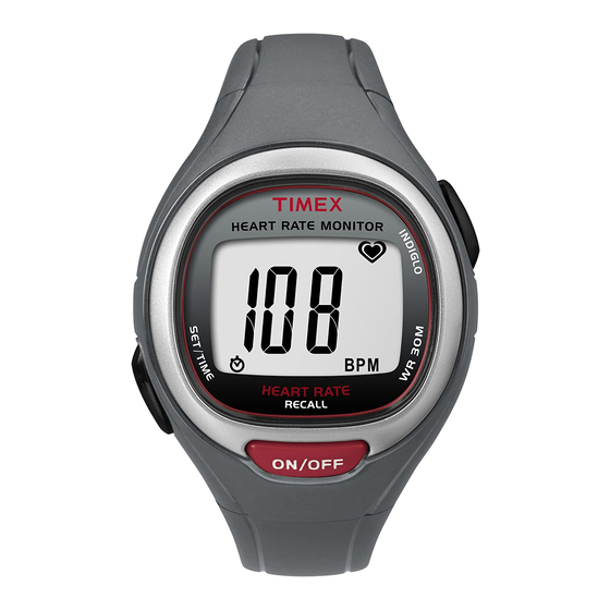 Timex W228 User Manual