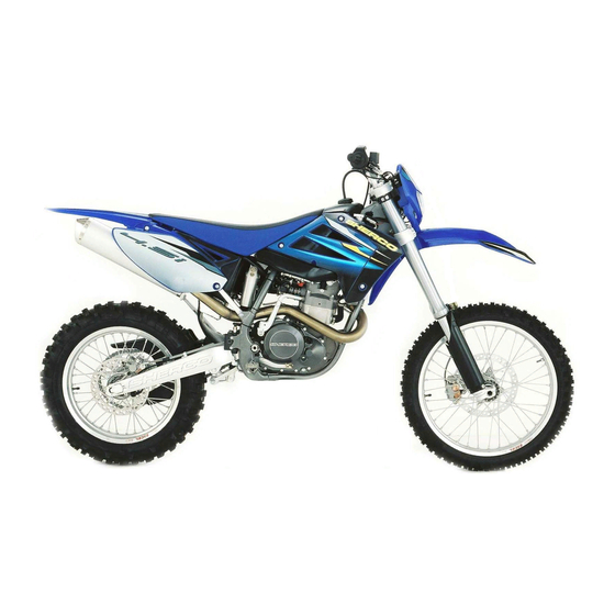 SHERCO Enduro 4.5i 2004 User Manual