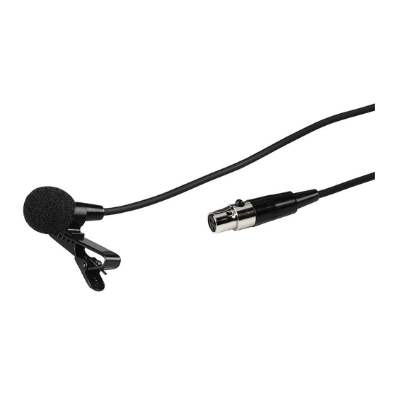 Monacor IMG STAGELINE ECM-300L Operating Instructions