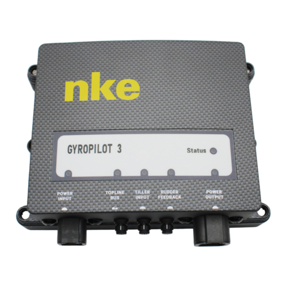 NKE GYROPILOT 3 User Manual