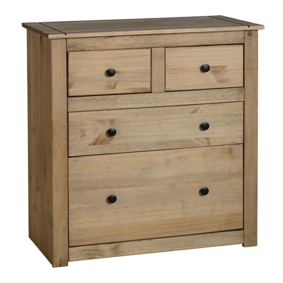 Seconique Furniture PANAMA 2+2 Manuals