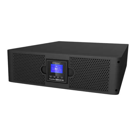 Mustek PowerMust 6054 LCD User Manual