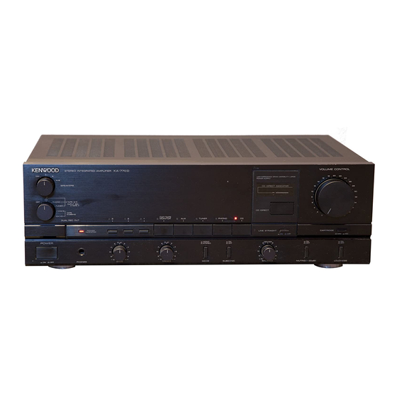 Kenwood KA-770D Service Manual