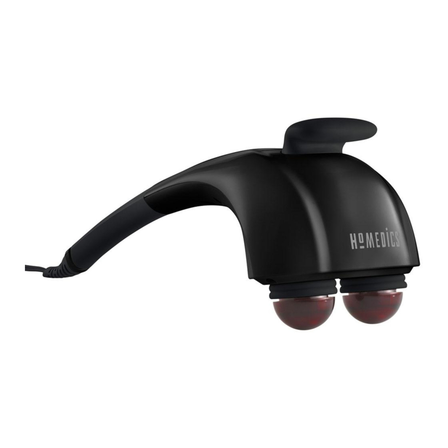 Homedics Twin Percussion Pro HHP-385H Manual