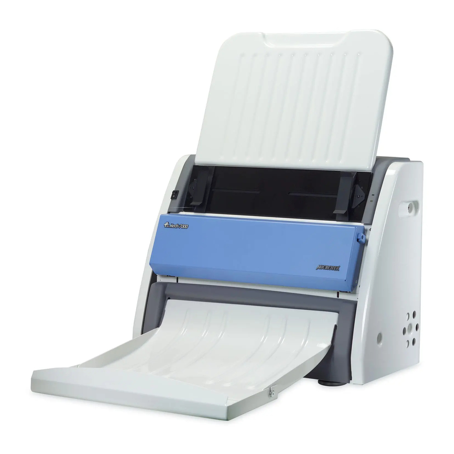 Microtek Medi-7000 Quick Start Manual