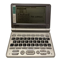 Casio EW-G300 Quick Reference Manual